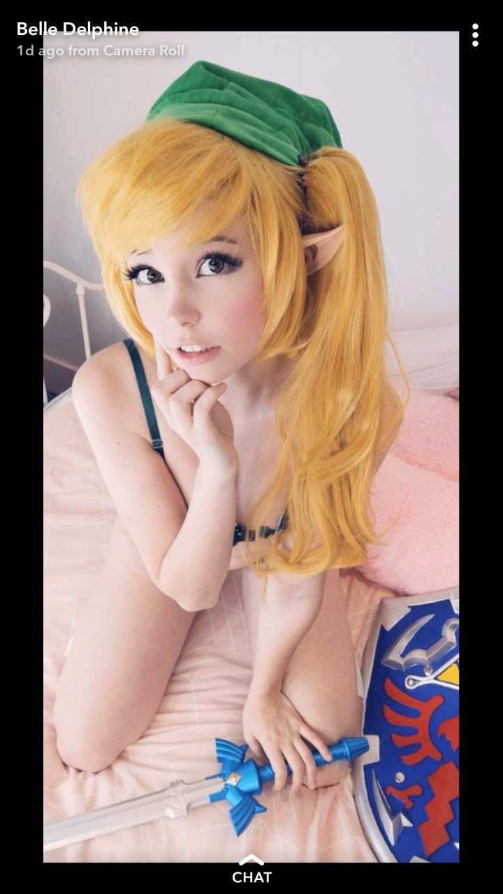Belle Delphine Link Cosplay Nude Photos Leaked (21)