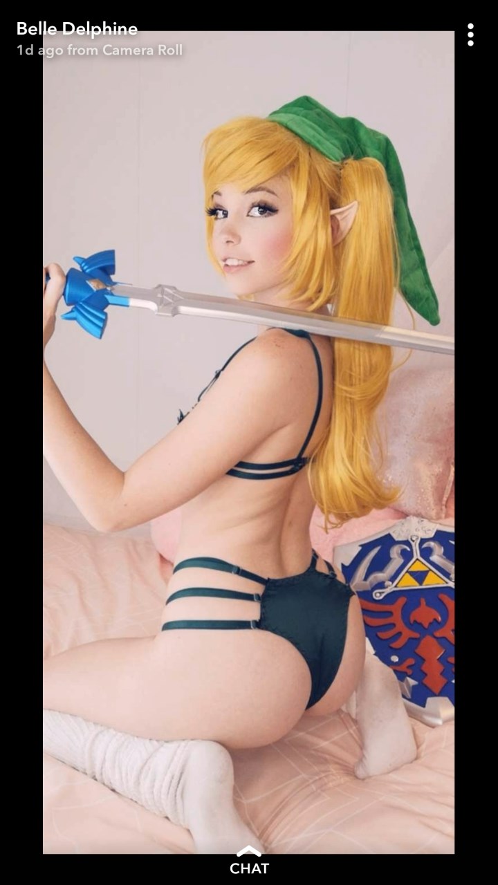 Belle Delphine Link Cosplay Nude Photos Leaked (25)