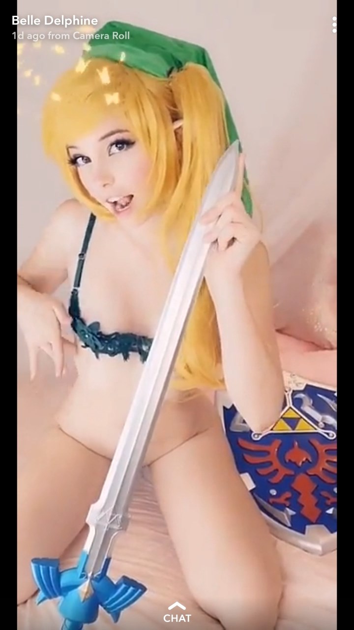 Belle Delphine Link Cosplay Nude Photos Leaked (31)