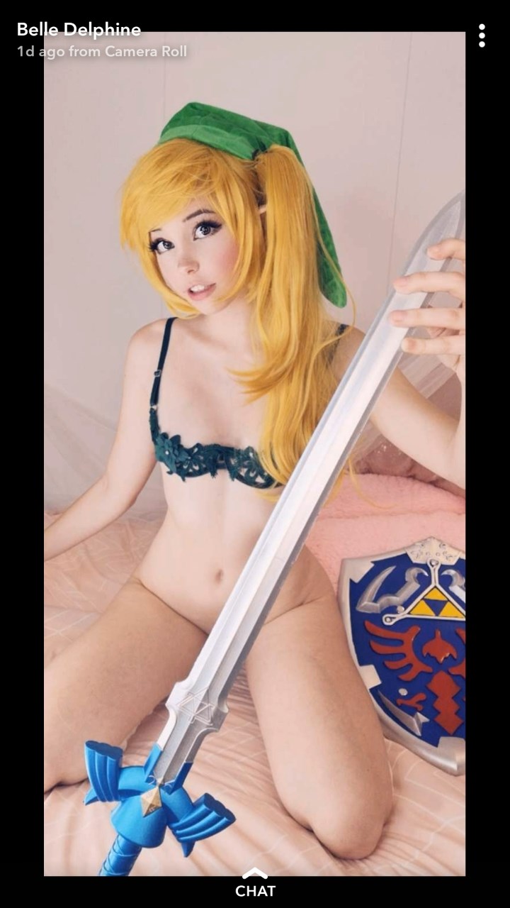 Belle Delphine Link Cosplay Nude Photos Leaked (32)