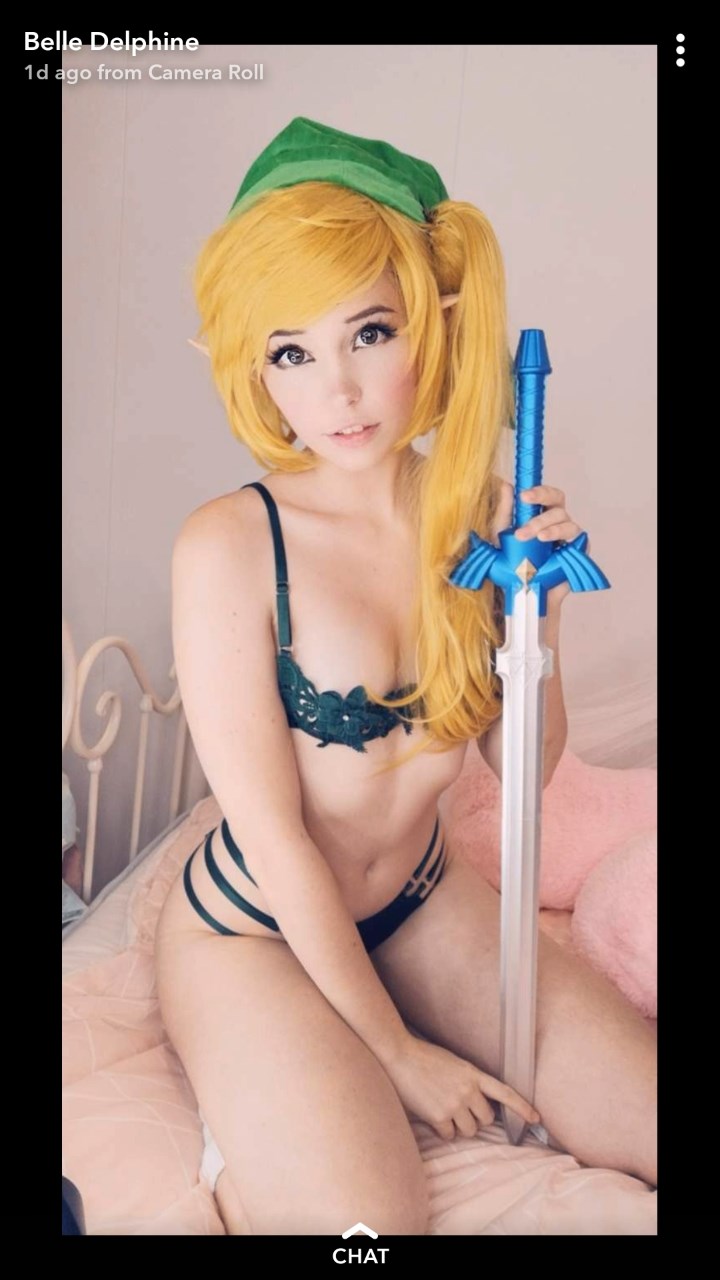 Belle Delphine Link Cosplay Nude Photos Leaked (37)