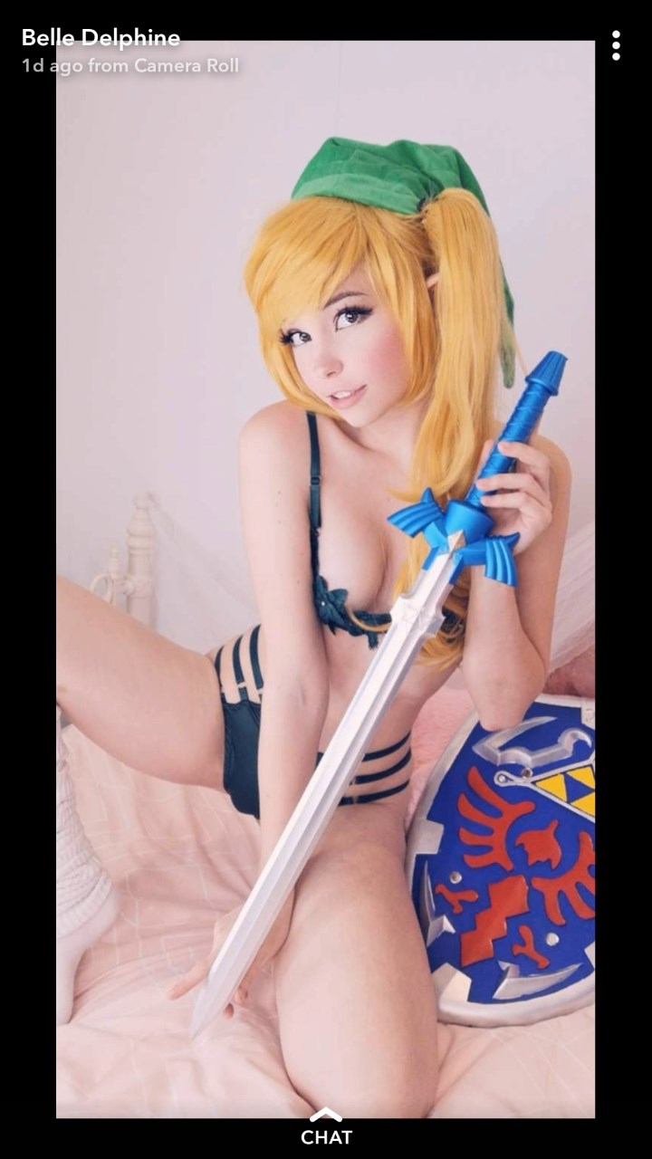 Belle Delphine Link Cosplay Nude Photos Leaked (41)