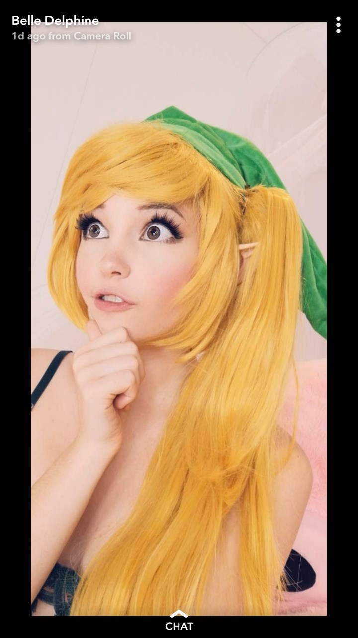 Belle Delphine Link Cosplay Nude Photos Leaked (6)