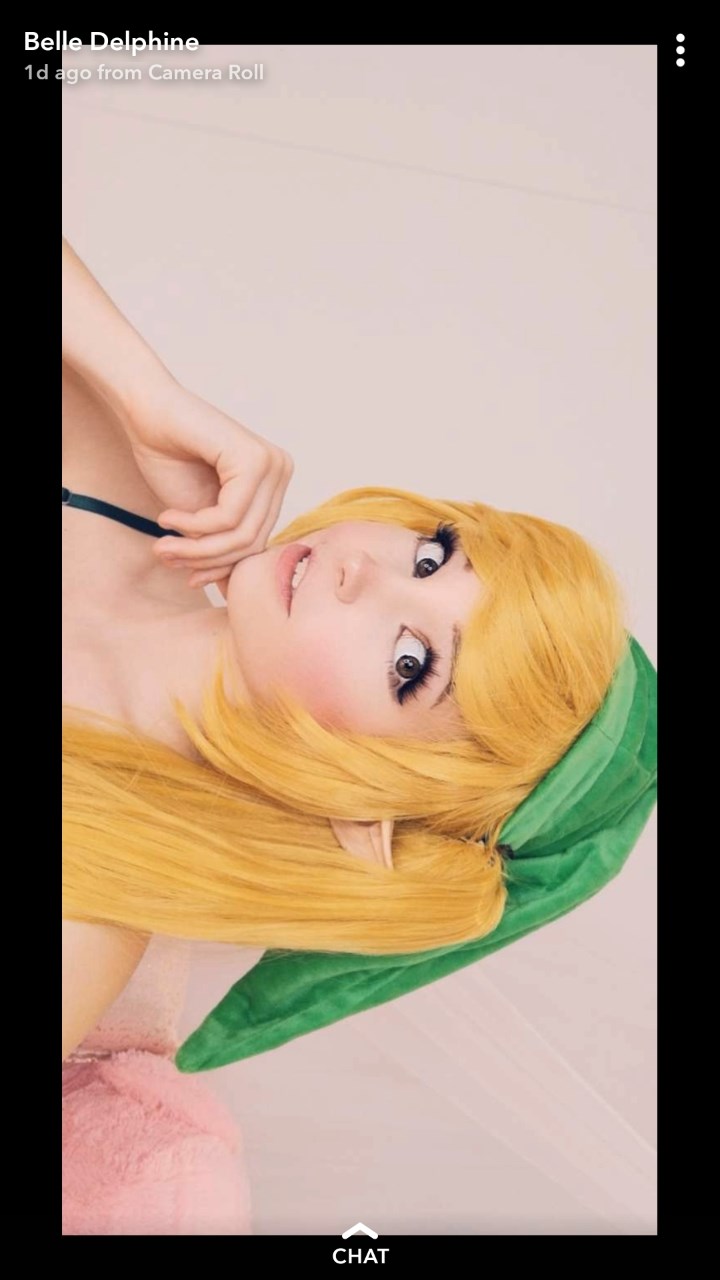 Belle Delphine Link Cosplay Nude Photos Leaked (9)