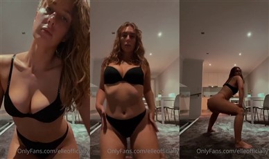 [Image: Elle-Leaked-Twerking-in-Black-Thong-Nude-Video.jpg]