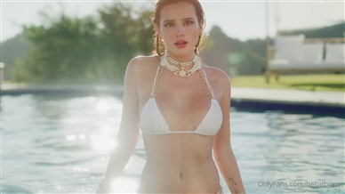 [Image: Bella-Thorne-Nude-Pool-White-Bikini-Video-Leaked.jpg]
